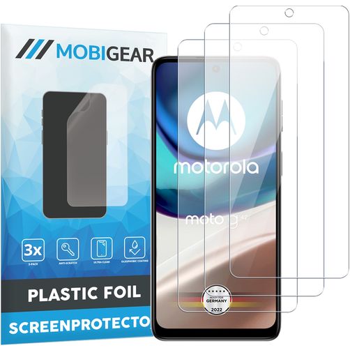 Mobigear Motorola Moto G42 Protection d'écran Film - Compatible coque (Lot de 3)