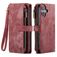 CaseMe C30 Housse iPhone 17 Etui Porte-Monnaie - Rouge