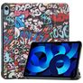 Mobigear Tri-Fold Coque iPad 11 (2025) Etui - Graffiti
