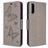 Mobigear Butterfly Housse Sony Xperia L4 Etui Porte-Monnaie - Gris