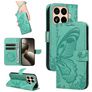 Mobigear Butterfly Housse Xiaomi 15T Pro Etui Porte-Monnaie - Vert