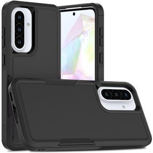 Mobigear Heavy Armor Coque Samsung Galaxy A36 Coque arrière Rigide Anti-Chocs - Noir