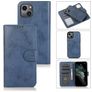 Mobigear Wallet Housse iPhone 13 Etui avec Coque Détachable Porte-Monnaie - Bleu
