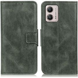 Mobigear Classy Housse Motorola Moto G53 5G Etui Porte-Monnaie - Vert