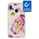 My Style Magneta Coque Samsung Galaxy A20e Coque arrière en TPU Souple - Feathers