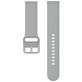 Mobigear Sport Buckle Bracelet Silicone Fitbit Versa Fermeture boucle ardillon - Gris