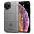Mobigear Rugged Shield Coque iPhone 12 Pro Max Coque arrière en TPU Souple Anti-Chocs - Gris