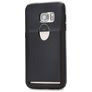Xccess Matt Card Coque Samsung Galaxy S7 Coque arrière en TPU Souple - Noir