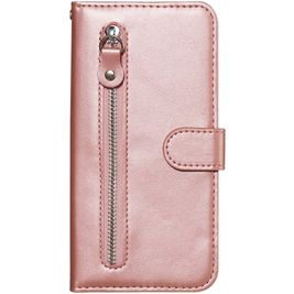 Mobigear Zipper Wallet Luxury Rose Gold Case Samsung Galaxy S20 Mobigear Zipper Wallet Luxury Rose Gold Case Samsung Galaxy S20
