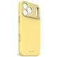 Decoded Coque iPhone 17 Pro Max Coque arrière en Silicone - Yuma Yellow