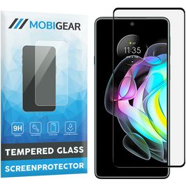 Mobigear Premium Motorola Edge 20 Verre trempé Protection d'écran - Compatible Coque - Noir