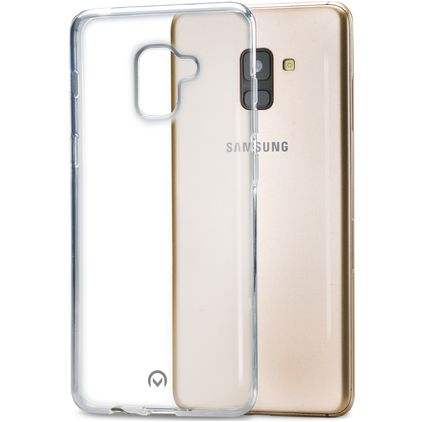 Mobilize Gelly Coque Transparente Samsung Galaxy A8 Plus (2018) Coque arrière en TPU Souple - Transparent