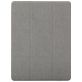 Mobigear Tri-Fold Gel Coque iPad 6 (2018) Etui + Porte-crayon - Gris