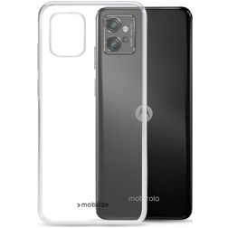 Mobilize Gelly Transparent Motorola Moto G32 TPU souple Coque arrière - Transparent