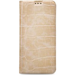 Mobilize Premium Book Housse Samsung Galaxy J1 (2016) Etui - Alligator Peanut Brown
