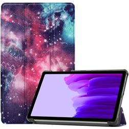 Mobigear Tri-Fold Coque Samsung Galaxy Tab A7 Lite Etui - Milky Way