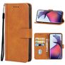 Mobigear Wallet Housse Motorola Moto G72 Etui Porte-Monnaie - Marron