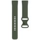 Mobigear Sport Dual Bracelet Silicone Fitbit Versa 3 Fermeture à clou et passant - Vert