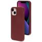 Mobiparts Coque iPhone 13 Coque arrière en Silicone - Plum Red