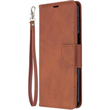 Mobigear Excellent Xiaomi Redmi Note 9 Pro Étui Portefeuille - Marron