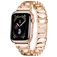Mobigear Vienna Bracelet Acier pour Apple Watch Fermeture boucle déployante - 49/46/45/44 mm - Rose doré