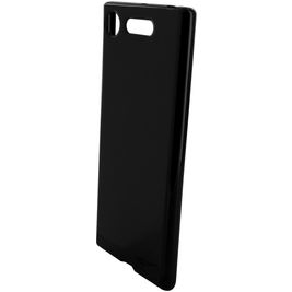 Mobiparts Classic Coque Sony Xperia XZ1 Coque arrière en TPU Souple - Noir