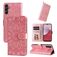 Mobigear Sunflower Housse Samsung Galaxy A14 Etui Porte-Monnaie - Magenta