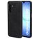 Mobiparts Classic Coque Samsung Galaxy A17 MagSafe Coque arrière en TPU,Similicuir - Graphite Black