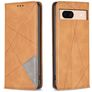Mobigear Rhombus Slim Housse Google Pixel 8a Etui - Cognac