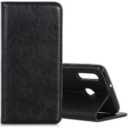 Mobigear Classic Elegance Housse Samsung Galaxy A40 Etui Porte-Monnaie - Noir