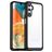 Mobigear Crystal Samsung Galaxy A14 Plastique rigide Coque arrière - Transparent / Noir