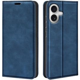 Mobigear Retro Slim Housse iPhone 17 Etui Porte-Monnaie - Dark Blue