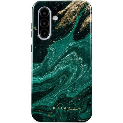 Burga Tough Coque Samsung Galaxy A56 Coque arrière Rigide Anti-Chocs - Emerald Pool
