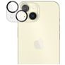 PanzerGlass PicturePerfect iPhone 15 Verre trempé Protection Caméra - Compatible Coque - Noir