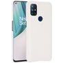 Mobigear Croco OnePlus Nord N10 5G Plastique rigide Coque arrière - Blanc