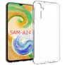 Mobigear Basics Coque Transparente Samsung Galaxy A24 Coque arrière en TPU Souple - Transparent