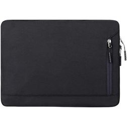 Mobigear Dual Zip Pochette Ordinateur portable 15 - 16 Pouces Housse ordinateur - Noir