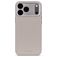 Decoded Coque iPhone 17 Pro Coque arrière en Cuir Véritable Anti-Chocs - Solid Clay