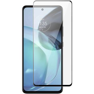 Mobigear Premium Motorola Moto G72 Verre trempé Protection d'écran - Compatible Coque - Noir