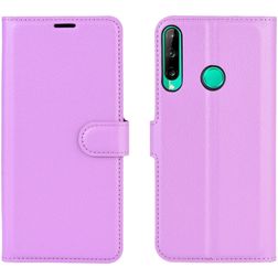 Mobigear Classic Housse Huawei P40 Lite E Etui Porte-Monnaie - Violet