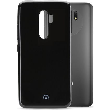 Mobilize Gelly Coque Xiaomi Redmi 9 Coque arrière en TPU Souple - Noir