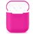 Mobigear Colors Coque Apple AirPods 1 Coque en Silicone Souple - Magenta