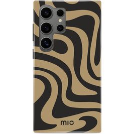 MIO Coque Samsung Galaxy S24 Ultra MagSafe Coque arrière Rigide - Swirl