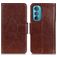 Mobigear Classy Housse Motorola Edge 30 Etui Porte-Monnaie - Marron