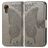 Mobigear Butterfly Housse Samsung Galaxy Xcover 7 Etui Porte-Monnaie - Gris