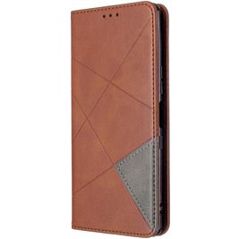 Mobigear Rhombus Slim Housse Sony Xperia L4 Etui - Marron