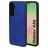 Mobiparts Classic Coque Samsung Galaxy A56 MagSafe Coque arrière en TPU,Similicuir - Sapphire Blue
