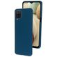 Mobiparts Coque Samsung Galaxy A12 Coque arrière en Silicone - Blueberry Blue