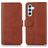 Mobigear Wallet Housse Samsung Galaxy A56 Etui Porte-Monnaie - Marron
