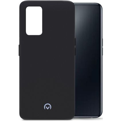 Mobilize Rubber Gelly Realme 9i TPU souple Coque arrière - Matt Black